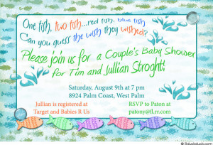 baby boy quotes – tropical fish baby shower invitation enchanting ...