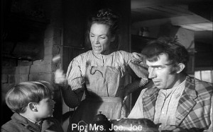 Jean Simmons Great Expectations Pip, mrs. joe, joe