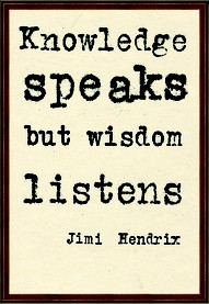 knowledge and wisdom