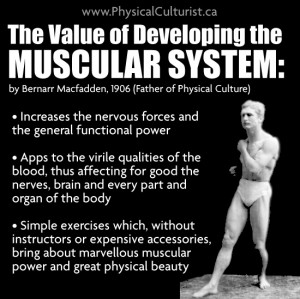 Muscular Power and Beauty by Bernarr Macfadden (1906)