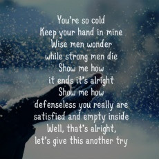 Breaking Benjamin So Cold