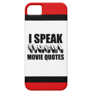 Speak Fluent Movie Quotes iPhone 5/5s Case
