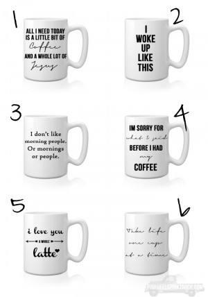... DIY Sharpie Mug? I've got a tutorial & some of the BEST quotes to use