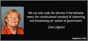 Zoe Lofgren Quote