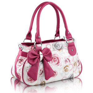 Nice bags vintage bow women's handbag national trend small fresh print ...