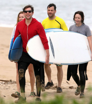 Emily Blunt spent her 2011 New Year vacation in Kauai, Hawaii.