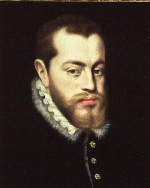 King Philip II of Spain