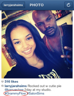 Item on Instagram from Tran's stylist about her going to the Grammys ...