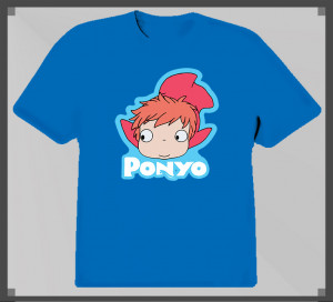 Ponyo Movie T Shirt