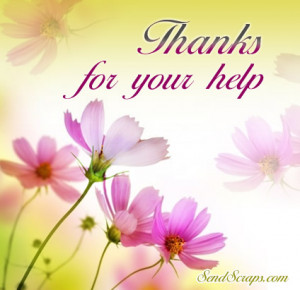 Thank You For Your Support Quotes Thanks for your help images