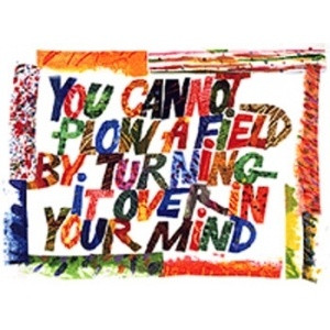 Turn Eric Carle style art into a dr suess framed quote from 