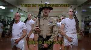 My favorite quote from Full Metal Jacket