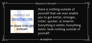 MIYAMOTO MUSASHI QUOTES DEATH