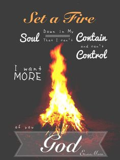 Set A Fire by Will Reagan. I love this song so much!!!! :)