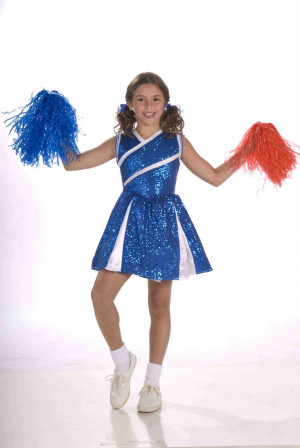 download this Sassy Cheerleader Girls Costume picture