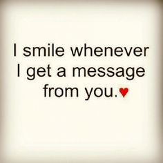 am miss U like crazy & then I hear from you! It makes me so happy ...