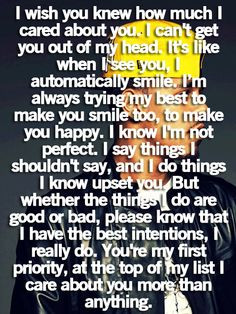 ... be better off than me i don t care how i turn out as long as you re ok