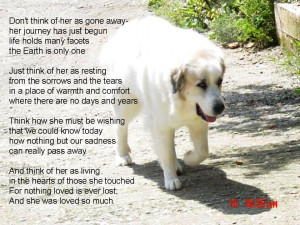 dogs passing away quotes