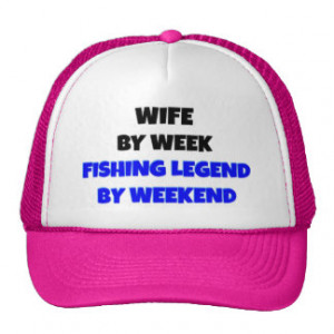 Fishing Legend Wife Trucker