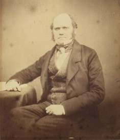 Darwin in 1855. Photo Christ's College, Cambridge