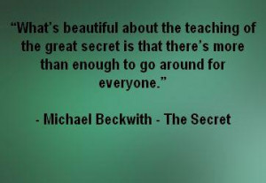 The Secret Quotes - Michael Beckwith