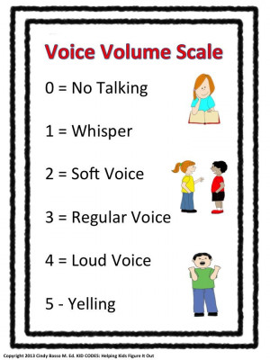... voice volume and tone depending on the situation. These are fun