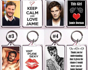 Jamie Dornan Keychains - Your Choic e From Many Different Designs ...