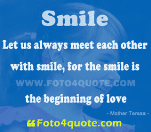 Smile Quotes Smilling Girl Quotations Smiles Image