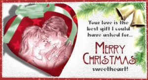 Christmas love quotes for him