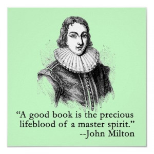 Book Quote, John Milton