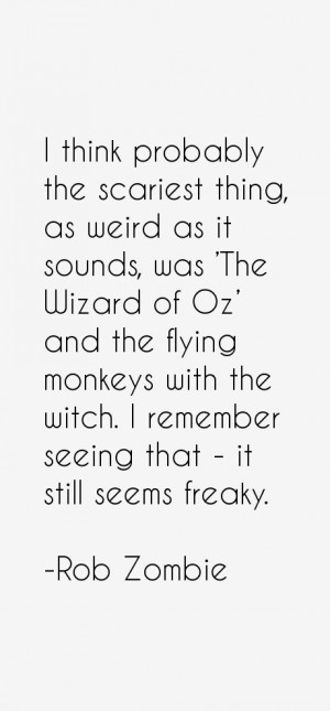 Rob Zombie Quotes & Sayings