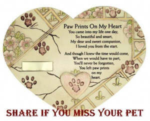 paw prints on my heart