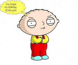 stewie birthday Image