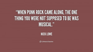 Punk Rock Quotes