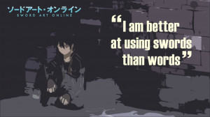 Kirito Quote HD by AhtramTheMage by AhtramTheMage