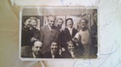 ... Pichon Riviere, Maria Rosa Oliver, Ilya Ehrenburg y mis padres en 1954