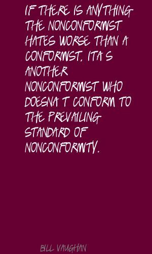 Nonconformist quote #2