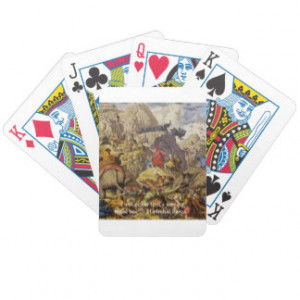Hannibal Barca & Army & Quote Gifts & Cards Deck Of Cards