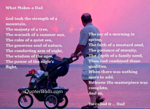 Beautiful Father's Day Poem with Picture | Quotes Wallpapers