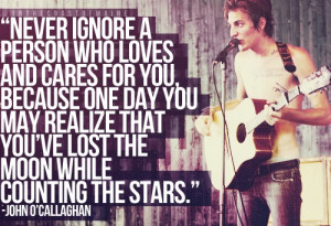 John O' Callaghan from The Maine quote.