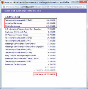 Airline Mischaracterization of Fuel Surcharges: American Airlines