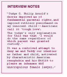 To Mr. Coutsoukis's consternation, the mother bargained down thehours ...