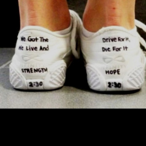 Varsity Cheer Shoes Cheer shoes, neat idea! :)