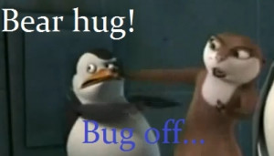 Bear Hug! :D - penguins-of-madagascar Photo