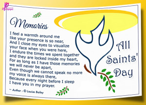 All Saints Day Quotes with Images Cards