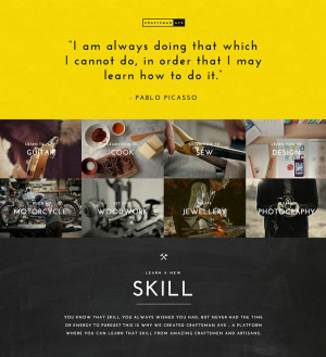 http://creattica.com/css/craftsman-ave-learn-a-new-skill/103252