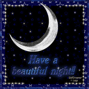 Good Night and Sweet Dreams Glitter