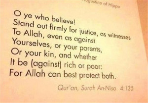 Harvard University’s Faculty of Law has quoted a verse from the Qur ...