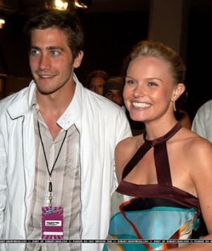 Jake Gyllenhaal with Kate Bosworth at MTV Movie Awards, on 1st June ...