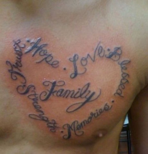 Tattoo Quotes About Family For Men